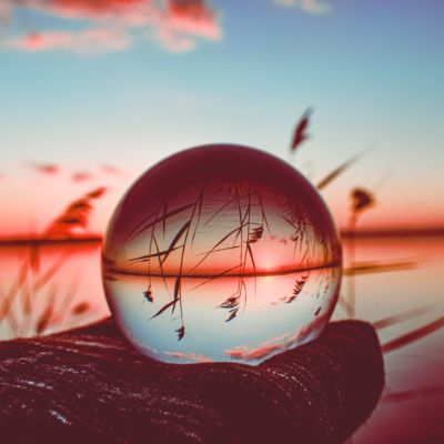 creative-crystal-lens-ball-photography-lake-with-tall-greenery-around Sophie Lefrancois Happiness Therapy Massage Tantrique